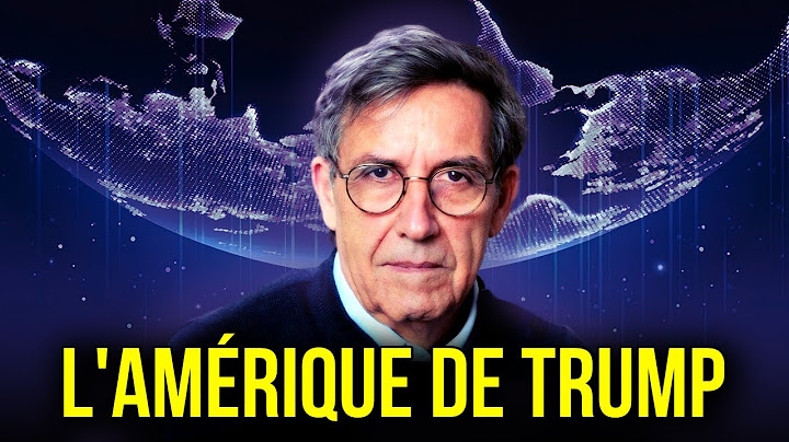 Emmanuel Todd : L'Amérique de Trump, Miroir d'un Monde en Crise
