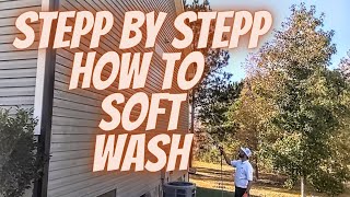 How to Soft Wash like a Pro  Pressure Washing  Small Business