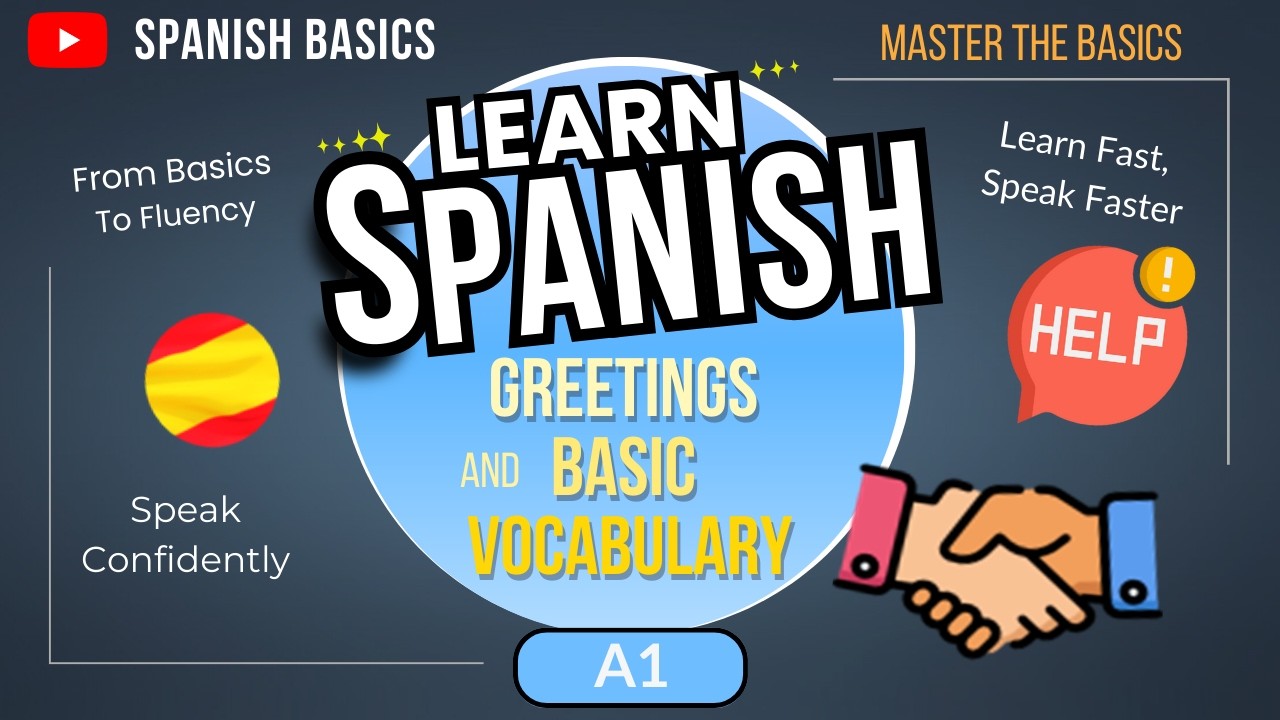 Best Spanish For Beginners | GREETINGS And ESSENTIAL Words for Everyday ...