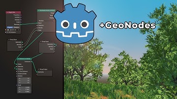 Blender Geometry Nodes with Godot 4.5