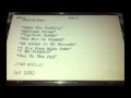Mental Plex Demo Tape Snippet Rochester NY 1992