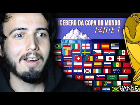 O BIZARRO ICEBERG DA COPA DO MUNDO - PARTE 1 | React storable futebol