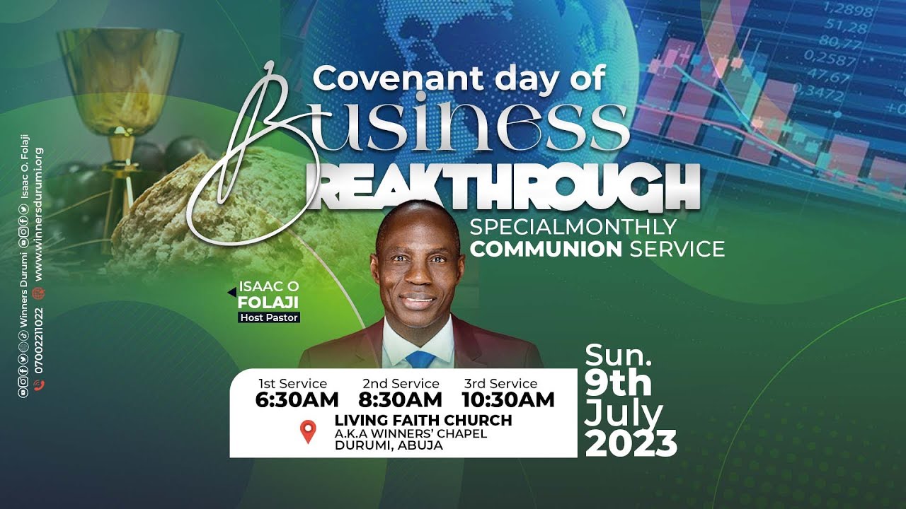 COVENANT DAY OF BUSINESS BREAKTHROUGH SERVICE | 2ND SERVICE | 9, JULY ...