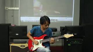 Scoin Rindu rinduan jadi kenang kenangan gitar solo by Amar guitarist scoin