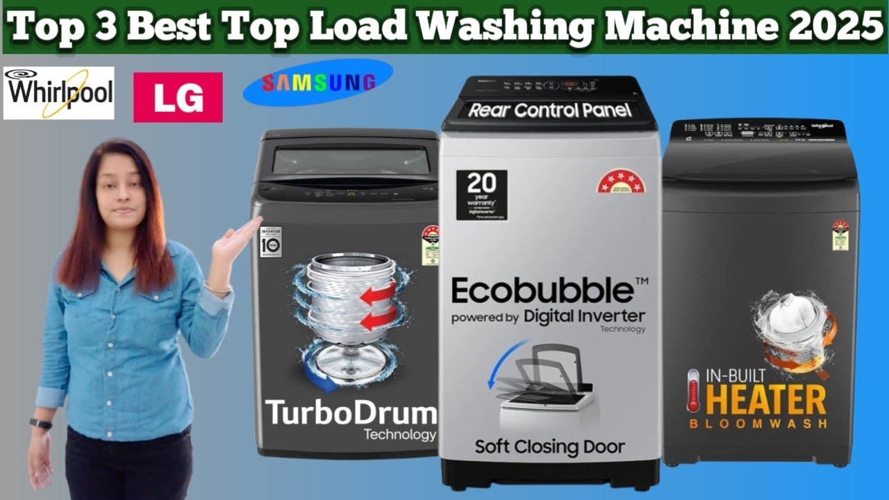 Best Top Load Washing Machine in India 2025 / Top 3 washing machine under 20000 For Home Use 🔥
