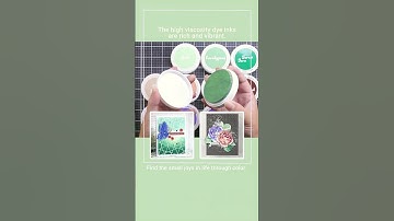 Sneak Peek: Fresh Dye Inks! #shorts