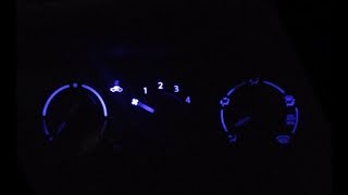 Upgrade dashboard/heater panel lights with led lights suzuki swift screenshot 2