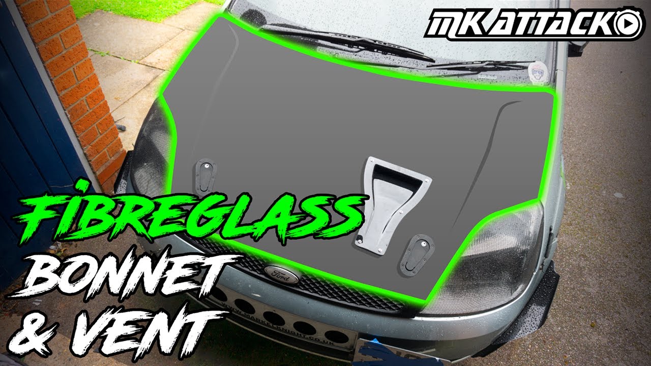 Installing A Fibreglass Bonnet & Vents // 