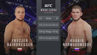 : UFC 4 SuperFight Fryzjer Hairdresser vs  Khabib Nurmagomedov #ufc #ufc4 #ksw #mma #k1 #boks #bjj