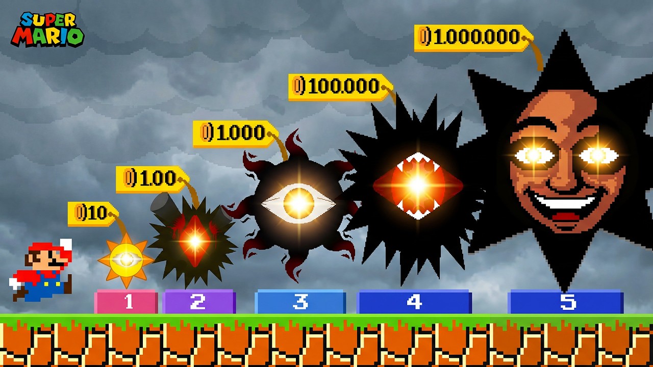 Mario vs Suika | Mario Buys Mr. Sun’s Power