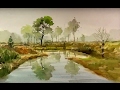 That's easy for landscape watercolor painting