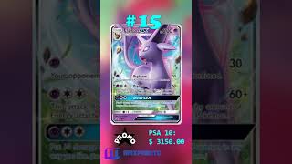 Top 25 Espeon Pokémon Cards #tcg#pokémon#references#espeon