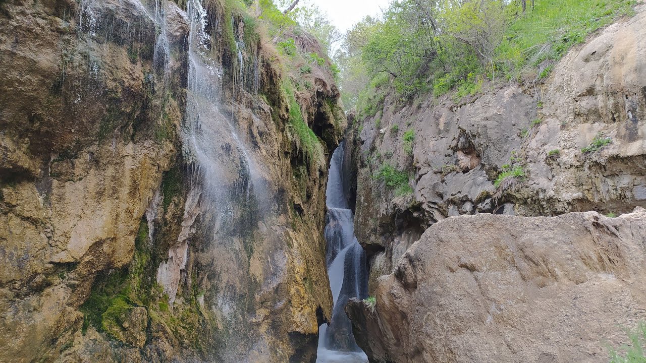 🌊آبشار گل آخور ورزقان | Gol Akhur Waterfall Varzeqan Iran | بهشت پنهان ...