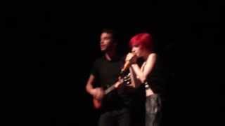 paramore - I'm Not Angry Anymore [live HD]