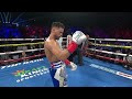 HUGE UPPERCUT KO! 🔥 | Robeisy Ramirez flattens Brandon Benitez