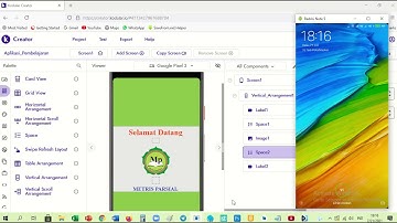 Materi 3 -  Pelatihan Membuat Aplikasi Android Untuk Pembelajaran Dengan Kodular #1 || E-Guru