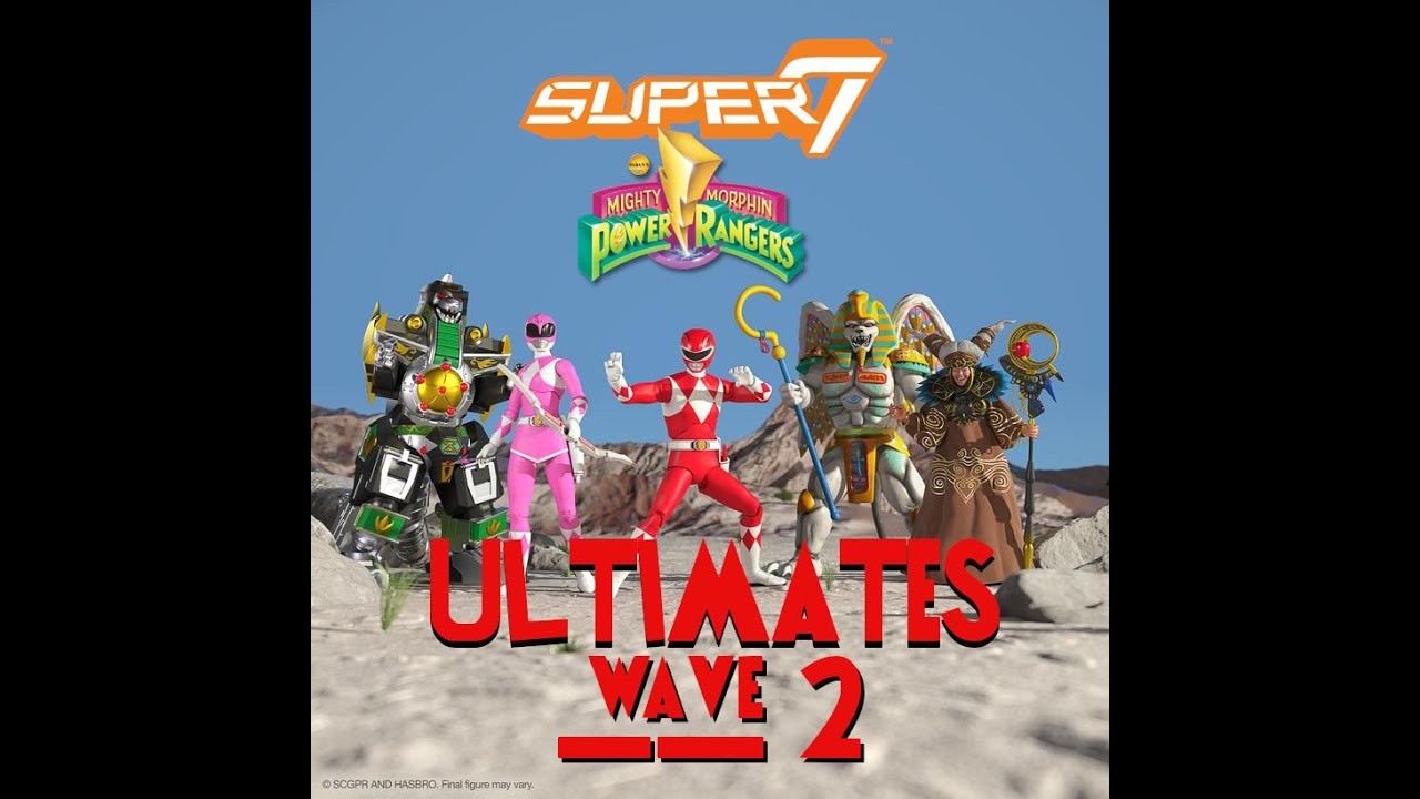 SUPER 7 MMPR ULTIMATES WAVE 2 PREVIEW!