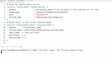 Control your Aiven for Apache Kafka® service with the Aiven CLI