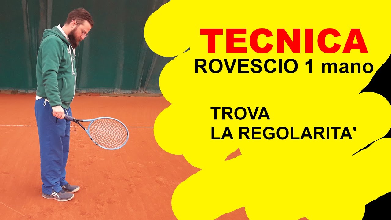 Rovescio 1 mano: sei regolare?