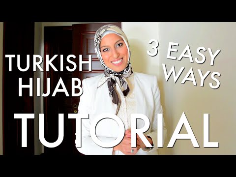 Beautiful Turkish Hijab Style 3 Ways Tutorial - Haute Hijab