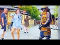 Don't Look… 😱 Samurai Prank Kyoto Japan #167