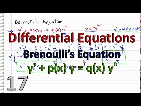 Differential Equations -