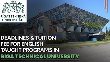 Study in Latvia at Riga Technical University – Top Courses & Tuition Fees! 🏫📑
