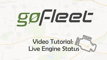 Fleet Management Software Video Tutorial: Live Engine Status