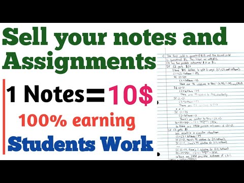 making money with assignments