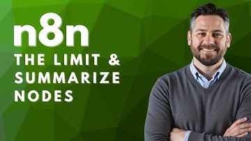 Learn n8n: Limit & Summarize Nodes 🔢