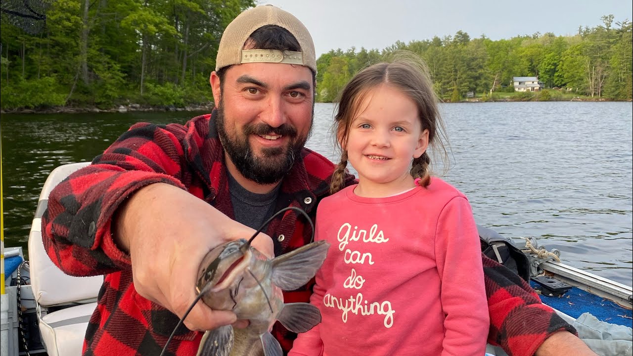 Kennedy Catching Catfish - YouTube