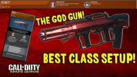 CALL OF DUTY INFINITE WARFARE THE BEST CLASS SETUP EPIC R3KT