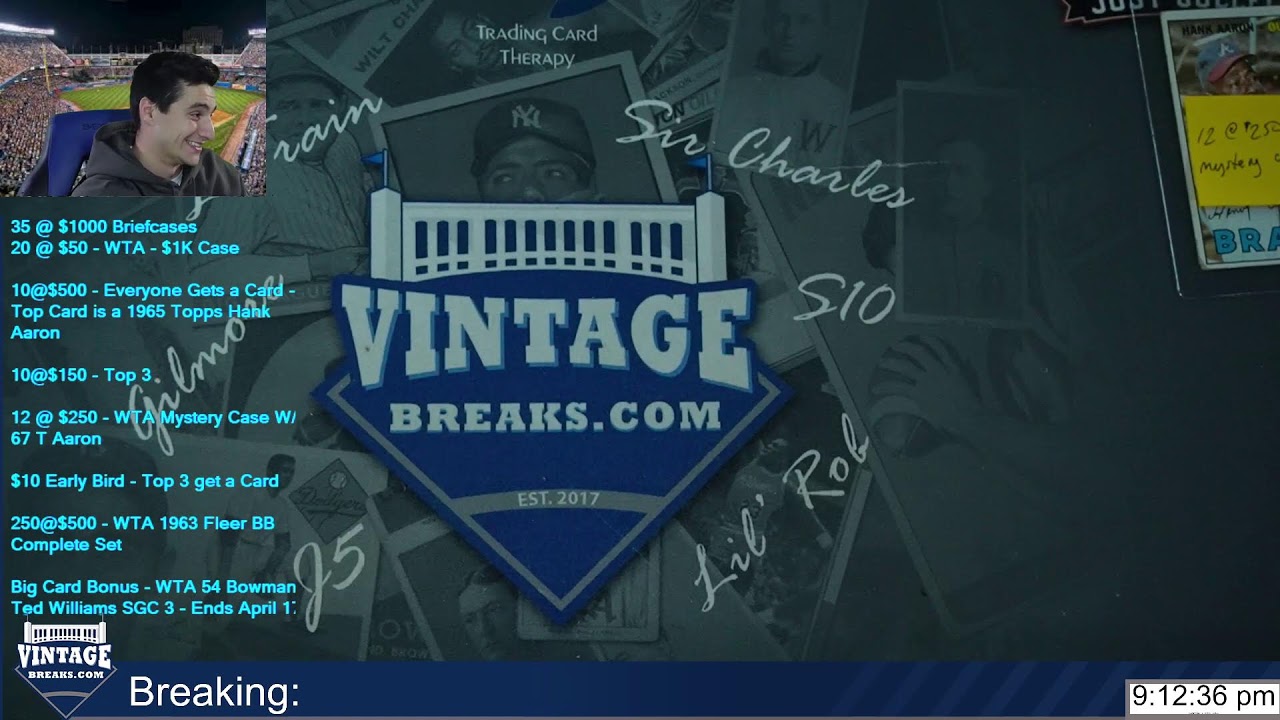 Vintage Breaks Live: 4/3/2026