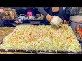 japanese street food - OKONOMIYAKI お好み焼き