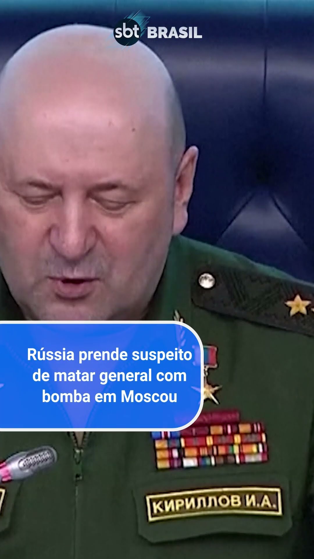 Rússia prende suspeito de cometer atentado que matou general em Moscou | SBT Brasil (18/12/24)