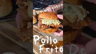 Hamburguesa de pollo frito | Receta