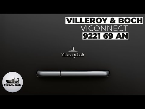 Клавиша смыва Villeroy &amp; Boch ViConnect 922169AN (черный матовый)