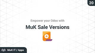 MuK Sale Versions | Odoo Addon