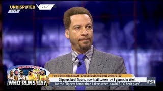 Chris Broussard Agreed That The Clippers Better Than Lakers When Kawhi & Pg Both Play
