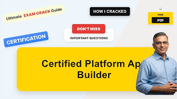 Certified Platform App Builder Real Exam Questions & Answers | Complete Exam Prep Guide (with pract
