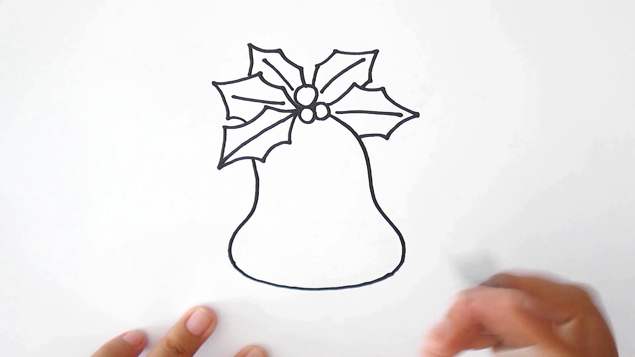 Cómo Dibujar una Campana Navideña? - 🔔 Dibujo de una Campana Navideña🧑‍🎄  - thptnganamst.edu.vn