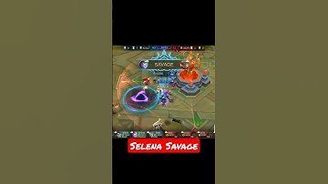 Pro Selena Savage                                             #mlbb #shorts