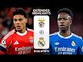 Benfica Vs Real Madrid Extended Highlights UCL Knockout Play Offs Leg 1 CBS Sports Golazo 