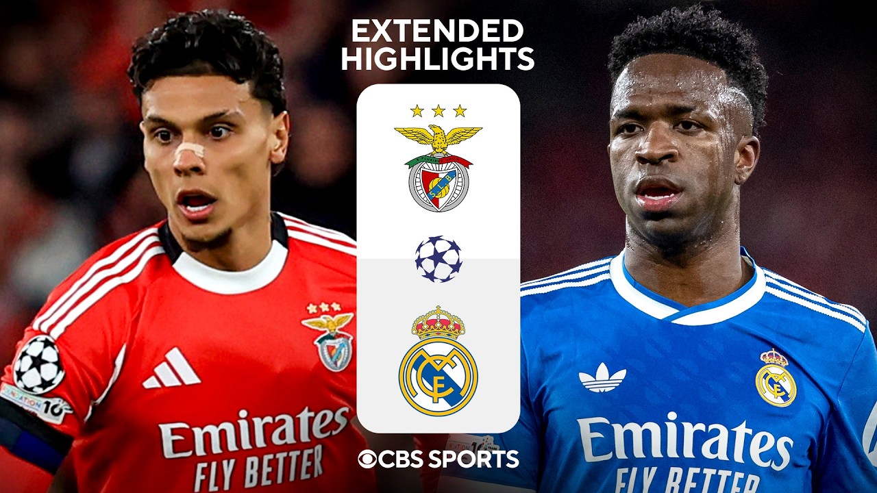Benfica vs. Real Madrid: Extended Highlights | UCL Knockout Play-offs - Leg 1 | CBS Sports Golazo