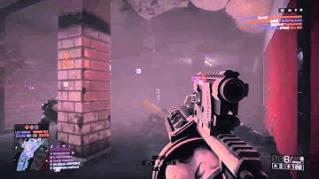 BF4 - 5 Man M32 MGL On Metro :D