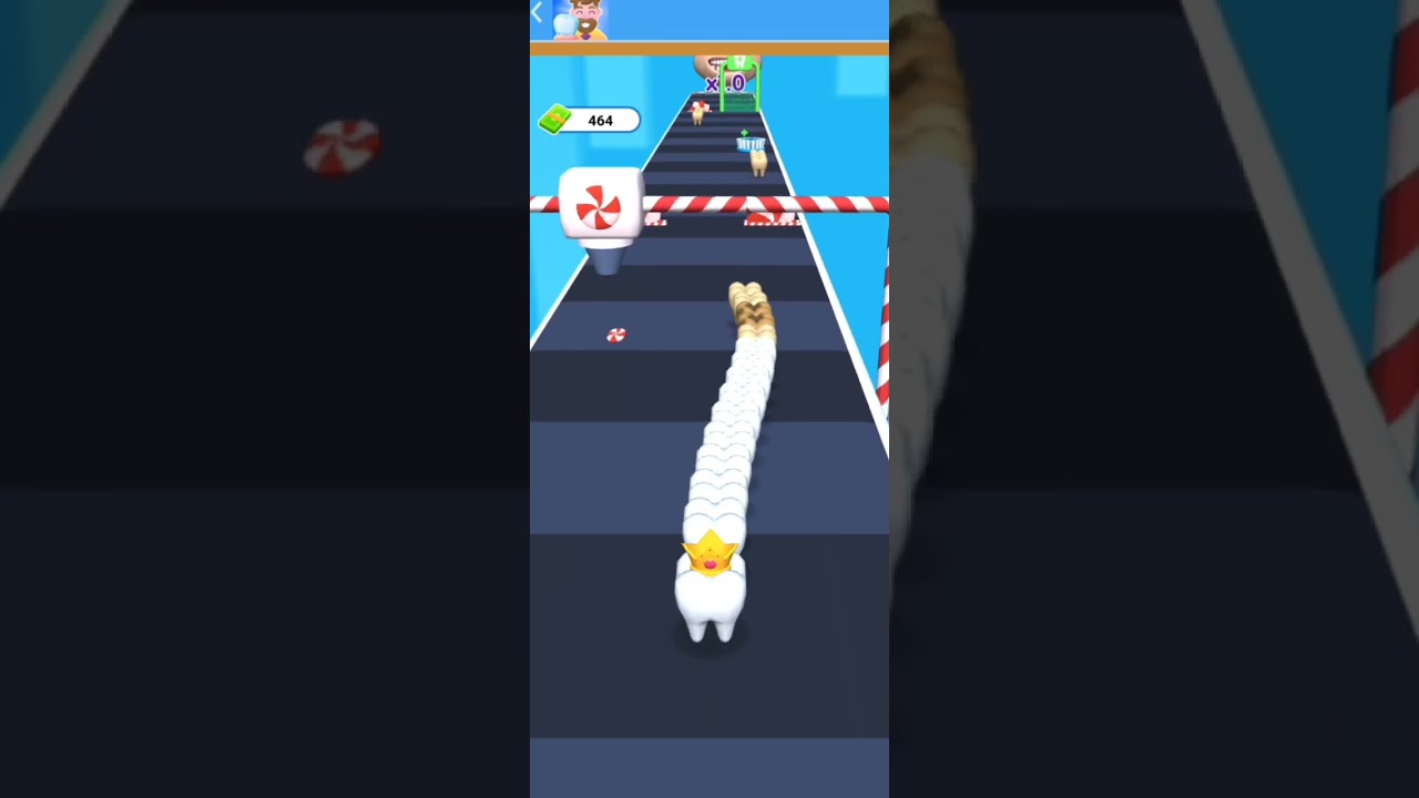 TEETH BRUSH RUSH 3D | GAMEPLAY WALKTHROUGH | ANDROID, IOS MOBILE GAMES | 