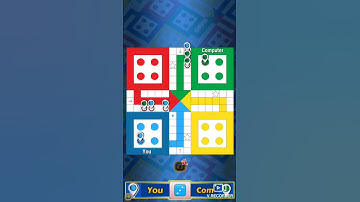 ludo king game | gameplay in 2 player #ludo #shorts