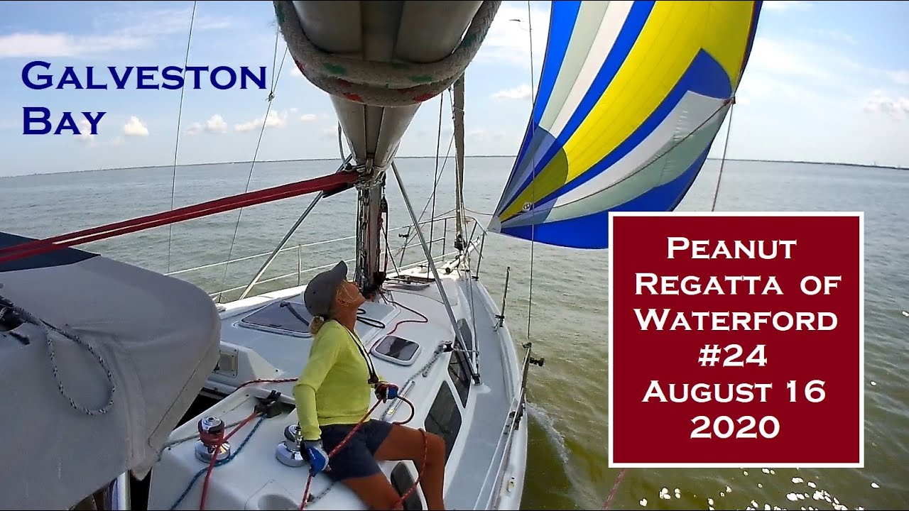 2020 Peanut Regatta #24 Highlights – Sailboat Racing on Galveston Bay