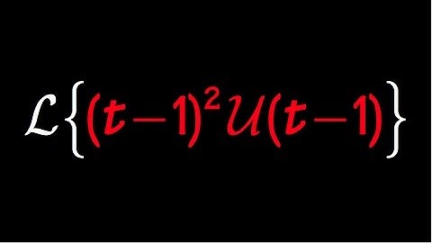Laplace transform of unit step function, sect7 6#1