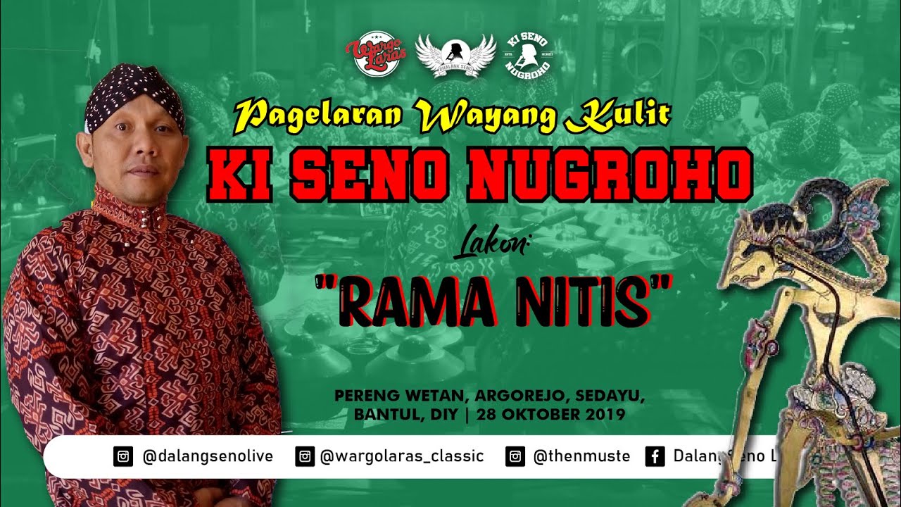 #LiveStreaming KI SENO NUGROHO - RAMA NITIS